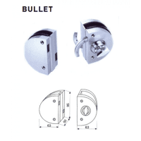 BULLET FS010A ΚΛΕΙΔΑΡΙΑ ΠΟΥ ΚΛΕΙΔΩΝΕΙ ΑΠΟ ΜΕΣΑ ΚΑΙ ΕΞΩ ΓΙΑ ΓΥΑΛΙΝΗ ΠΟΡΤΑ
