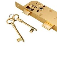 DOMUS 81245 ΚΛΕΙΔΑΡΙΑ ΜΕΣΟΠΟΡΤΑΣ ΟΙΚΟΝΟΜΙΚΗ ΣΕΙΡΑ 45mm