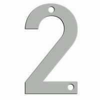 AMIG INOX ΑΡΙΘΜΟΙ ΔΙΕΥΘΥΝΣΕΩΝ Νο2 ΥΨΟΣ 10CM ΠΛΑΤΟΣ 6CM