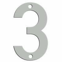 AMIG INOX ΑΡΙΘΜΟΙ ΔΙΕΥΘΥΝΣΕΩΝ Νο3 ΥΨΟΣ 10CM ΠΛΑΤΟΣ 5,5CM