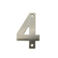 AMIG INOX ΑΡΙΘΜΟΙ ΔΙΕΥΘΥΝΣΕΩΝ Νο4 ΥΨΟΣ 10CM ΠΛΑΤΟΣ 6,5CM