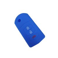 ΘΗΚΗ ΣΙΛΙΚΟΝΗΣ MAZDA ΜΠΛΕ ΓΙΑ ΤΑ ΑΝΑΔΙΠΛΩΜΕΝΑ ΜΕ 3 ΚΟΥΜΠΙΑ