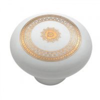 ΠΟΜΟΛΟ ΕΠΙΠΛΟΥ IMPORT HELLAS 3064-2 ΑΣΠΡΟ ΜΕ ΧΡΥΣΗ ΡΙΓΑ