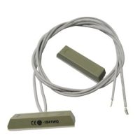 DIXIE Μικρή Αυτοκόλλητη μαγνητική επαφή Γκρι