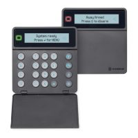 CADDX xGen LCD Πληκτρολόγιο Συναγερμού Ανθρακί NXG-1831