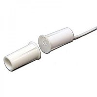 ΑLEPH Χωνευτή μαγνητική επαφή με πλαστικό Λευκή