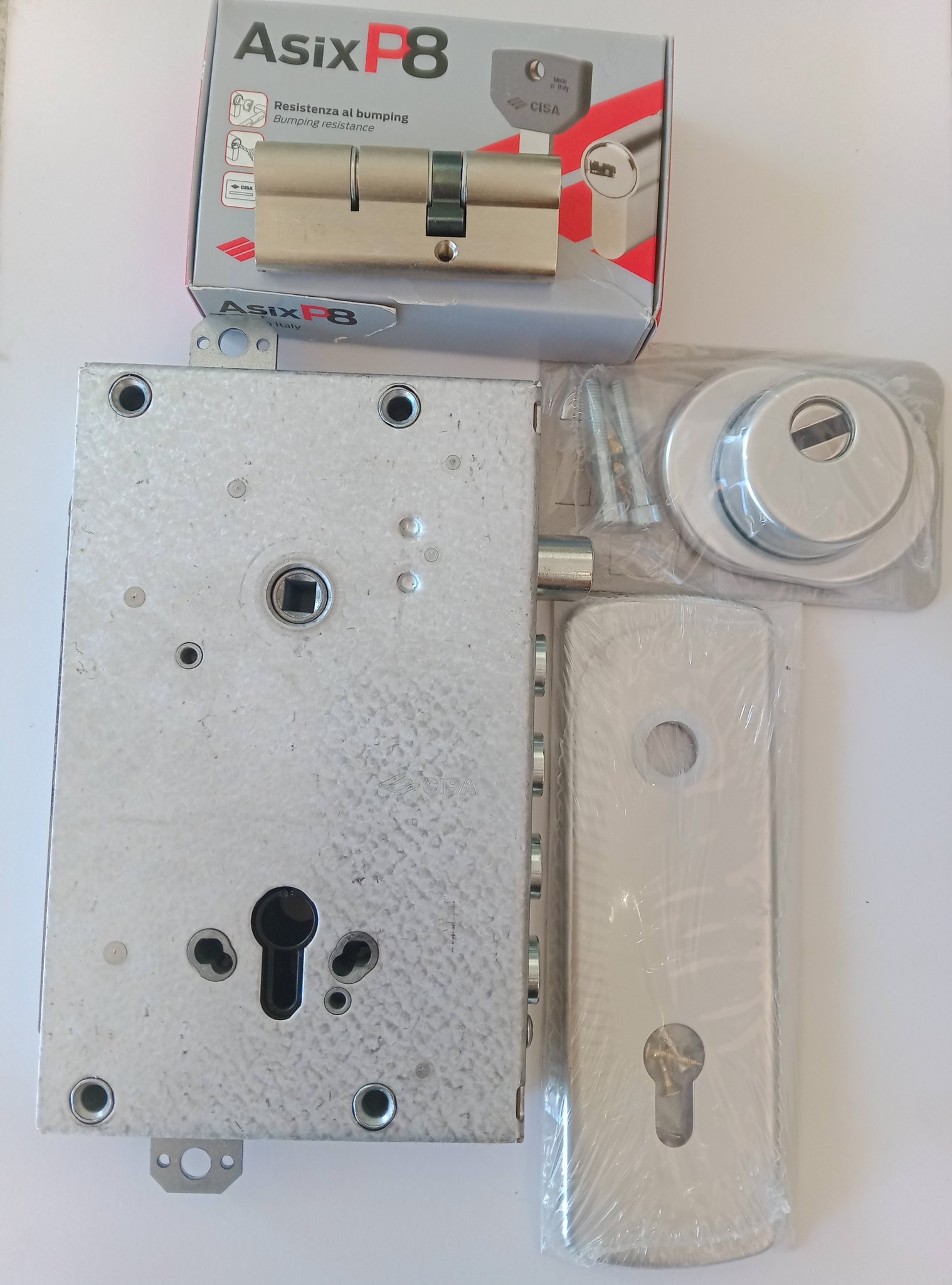 ΣΕΤ ΚΛΕΙΔΑΡΙΑΣ ΘΩΡΑΚΙΣΜΕΝΗΣ ΠΟΡΤΑΣ ΝΕΟΥ ΤΥΠΟΥ ΜΕ ΑΦΑΛΟ ΜΕ ΚΥΛΙΝΔΡΟ CISA P8