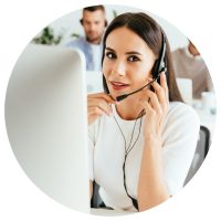 customer-support-round